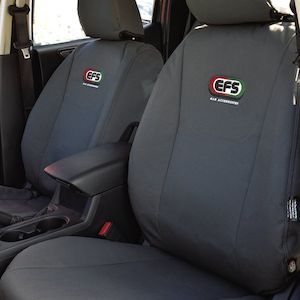 4wd Accessories: EFS 4WD Seat Covers - Ford Everest | Ford Ranger PX 1-3 | Mazda BT-50 - Front Row
