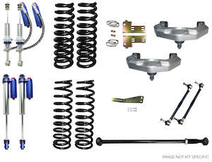 Lift Kits Over 80mm: Lift Kit - Nissan Navara NP300 Coil Cab 2015-2022 - 75mm front - 45mm rear