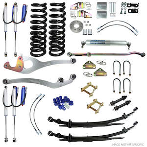 Lift Kits Over 80mm: Lift Kit - Toyota Land Cruiser V8 HDVJ79R Single & Dual Cab 1999+ (Superior monotubes) - 100mm