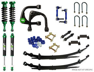 Lift Kit - Ford Ranger Next Gen 06/22+ (EFS MXP 2.5 monotubes) - 75mm front - 50mm rear