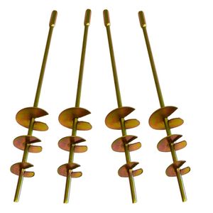 Auger Ground Anchor Kit (4-Piece Set)
