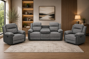 McKenzie Electric Recliner Lounge Suite
