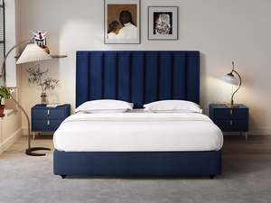 Ponsby Headboard- Navy Blue