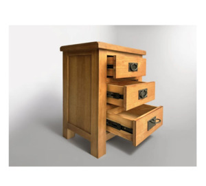 Bedroom Total: Richmond Bedside 3 Drawer
