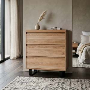 Bright Tallboy 3 Drawer