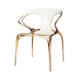 Dining Chairs: Saturn Chair - Transparent Amber