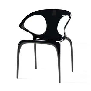 Dining Chairs: Saturn Chair - Gloss Black