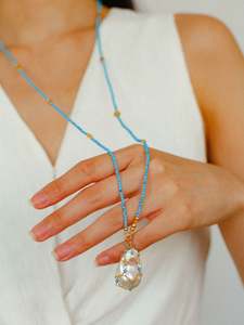 Frontpage: BJ009 Baroque Pearl Necklace | Forever in Bloom
