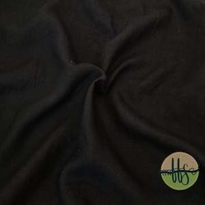 Linen: Black- 100% Linen