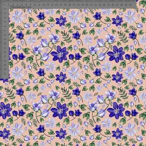 Purple & Lilac on Pink - Sarah McAlpine Art- Custom Pre Order