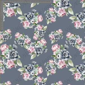 Indigo Flow 1: Indigo Bouquet Storm- Indigo Flow Collection - Custom Pre Order