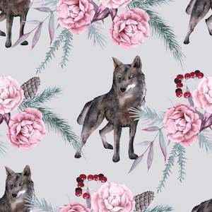 Kids Designs: Wolf  - Custom Pre-order