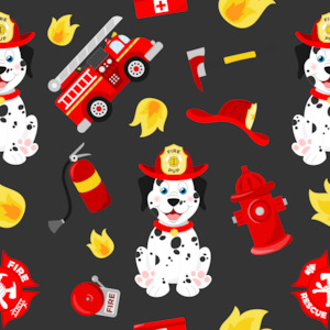 Kids Designs: Fire Dalmation  - Custom Pre-order