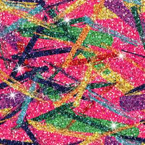 Brush Strokes - Cotton Spandex - 230g