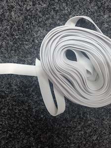 Elastic: 17mm Knitted Elastic - White