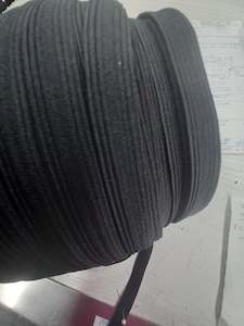 13mm Braided Elastic - Black