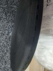 Button Hole Elastic 15mm Black