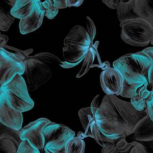 Floral Designs: Glow in the dark floral - Custom Pre Order