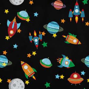 Kids Designs: Rocket and Planets on Chalk - Custom Pre Order