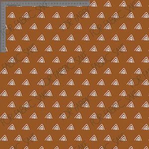 Abstract: Rust Triangles - Custom Pre-order