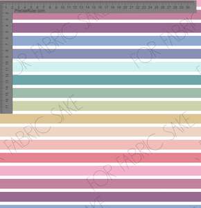 Abstract: Rainbow stripe- Wolf & Rabbit - Custom Pre-order