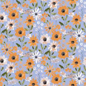 Ashleigh Fish: Western Desert Prarie 6 inch Cornflower Ashleigh Fish - Custom Pre Order