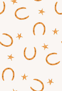 Western Desert horse shoe boho 3 inch - Ashleigh Fish - Custom Pre Order