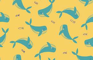 6 inch Whale of a Time - Ashleigh Fish - Custom Pre Order