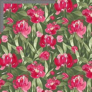 Pretty Peony Green - Ashleigh Fish - Custom Pre Order