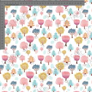 Small Bunnies in the forest - Sarah McAlpine Art- Custom Pre Order