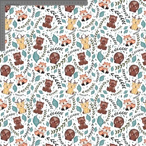 Animals Sarah Mcalpine: Woodland friends- Sarah McAlpine Art- Custom Pre Order