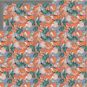 Autumn Foxes - Sarah McAlpine Art- Custom Pre Order