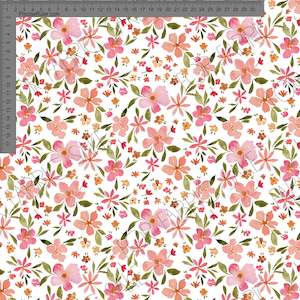 Floral hand painted - Ashleigh Fish - Custom Pre Order