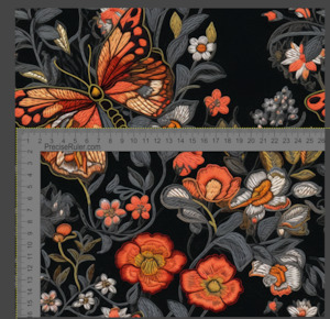 Embroided Butterfly - Custom Pre-order