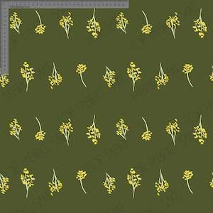 Juno Collection: Yellow Spray Green - Ashleigh Fish - Custom Pre Order