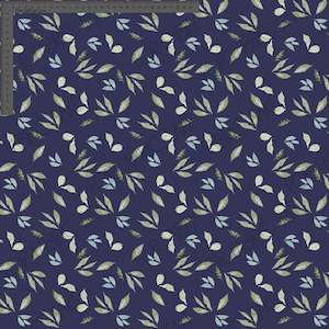 Juno Collection: Leaf Navy - Ashleigh Fish - Custom Pre Order