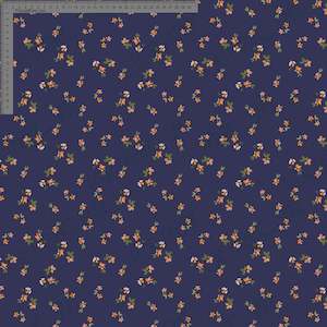 Ditsy Floral Navy- Ashleigh Fish - Custom Pre Order