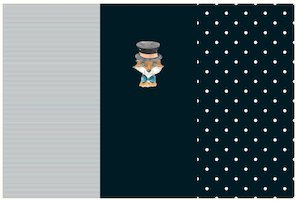 Mr Fox Panel 100x150cm - Custom Pre-order
