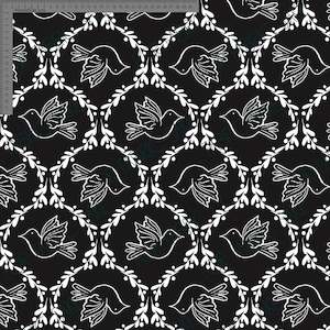 Nutcrakers Christmas Ashleigh Fish: Dove on Black- Ashleigh Fish - Custom Pre Order