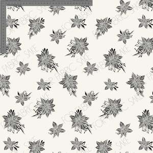 Nutcrakers Christmas Ashleigh Fish: Black outline Pointsetta - Ashleigh Fish - Custom Pre Order