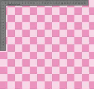 Pink Squares- Ashleigh Fish - Custom Pre Order
