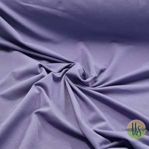 Cotton Spandex Plain: Lavender -ORGANIC Cotton Spandex- 200g