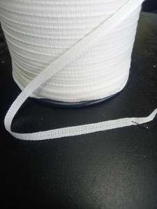 6mm Knitted Cotton Tape - Raw(Natural)