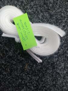 Velcro Hook And Loop: 20mm Sew on Velcro- white hook only