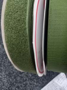 Velcro Hook And Loop: 50mm Sew on Velcro- Forest