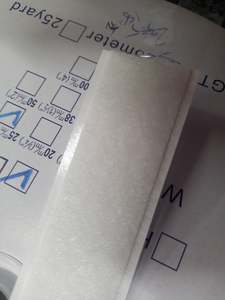 25mm Adhesive velcro- white