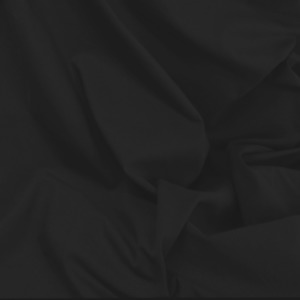 Black - Cotton Spandex-210g - 1 meter Piece