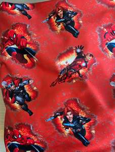 Activewear: Spiderman - Activewear 1 meter Piece