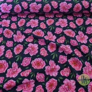 Prints: Pretty Pink- Cotton Spandex 215g