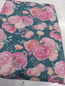 Watercolour Pretties Cotton spandex - 1 metre remnant
